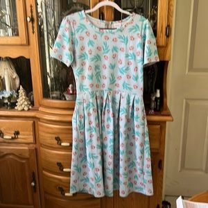 Lularoe Ladybug Print Amelia XL